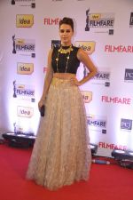 Neha Dhupia walked the Red Carpet at the 59th Idea Filmfare Awards 2013 at Yash Raj